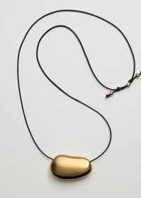 Modern Organic Pendant Necklace