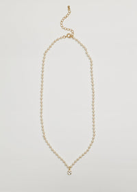 Elegant Sparkle Pearl Necklace