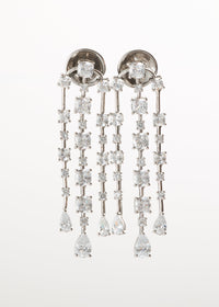 Cascading Strand Earrings