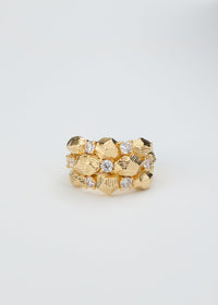 Textured Golden Ring