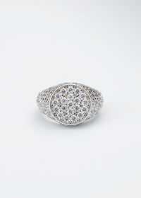 Luminous Pavé Signet