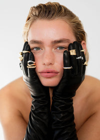 The Fluid Mixed Metal Wave Ring