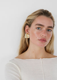 Knot Statement Earrings