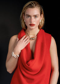 Modern Organic Pendant Necklace