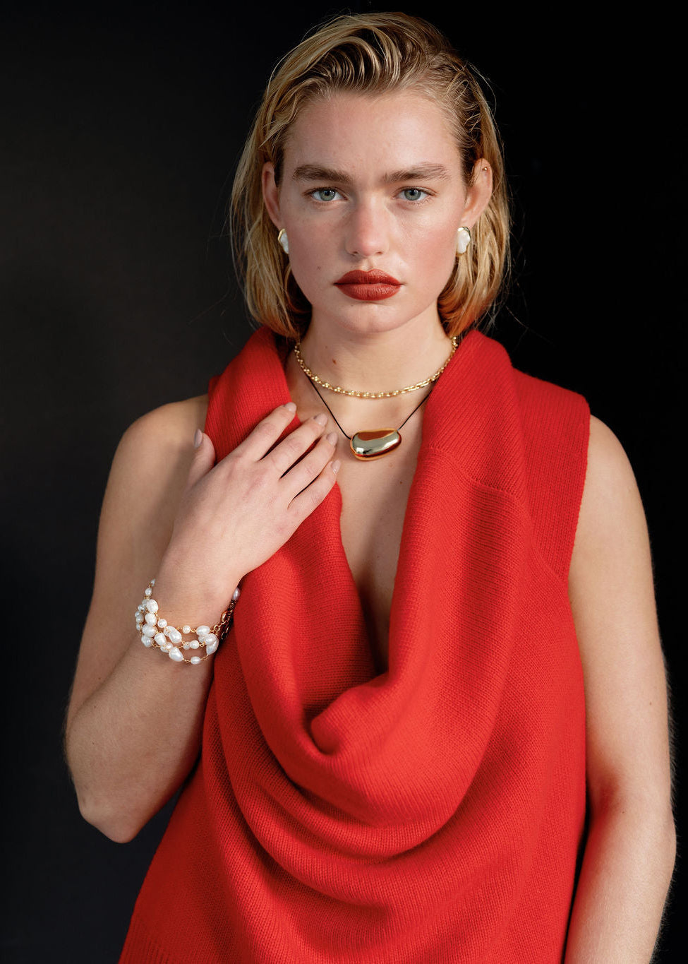 Organic Pearl Bracelet