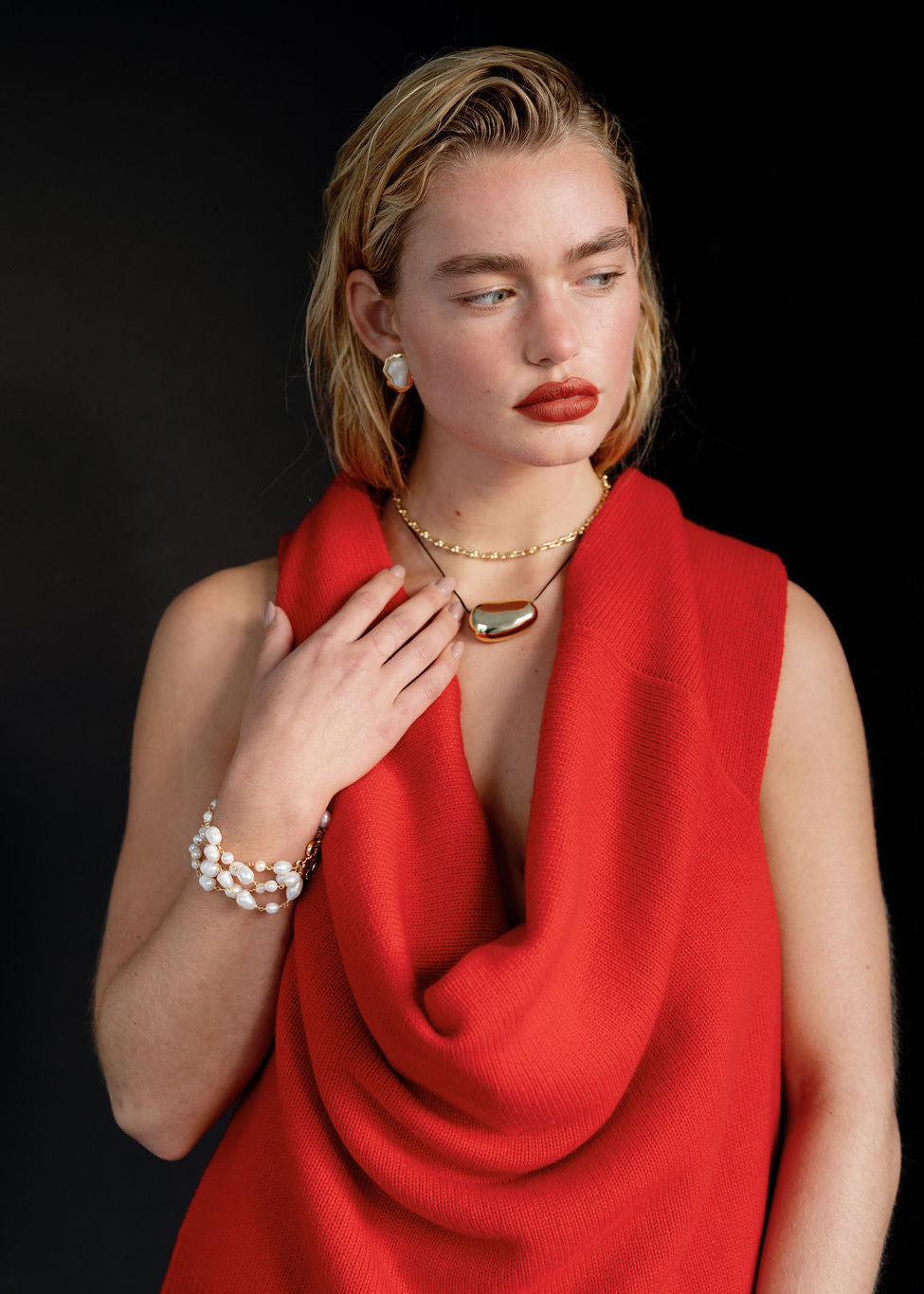 Organic Pearl Bracelet