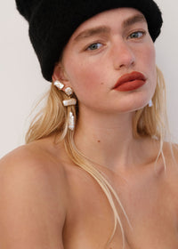 Siren Baroque Pearl Drop Earrings