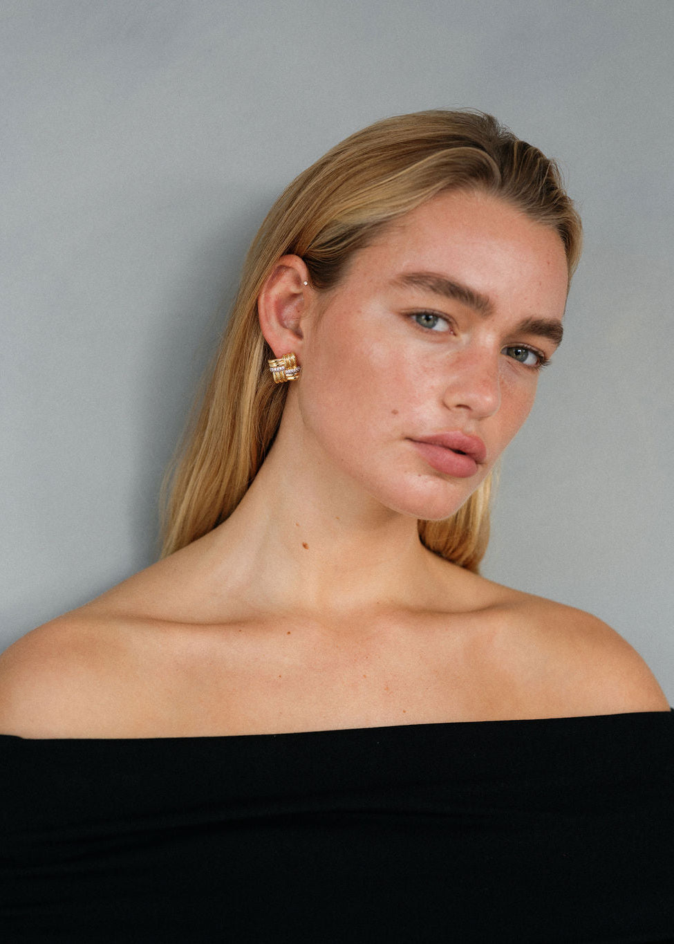 Woven Design Earrings