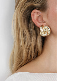 Knot Statement Earrings