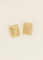 Luxe Chevron Earrings