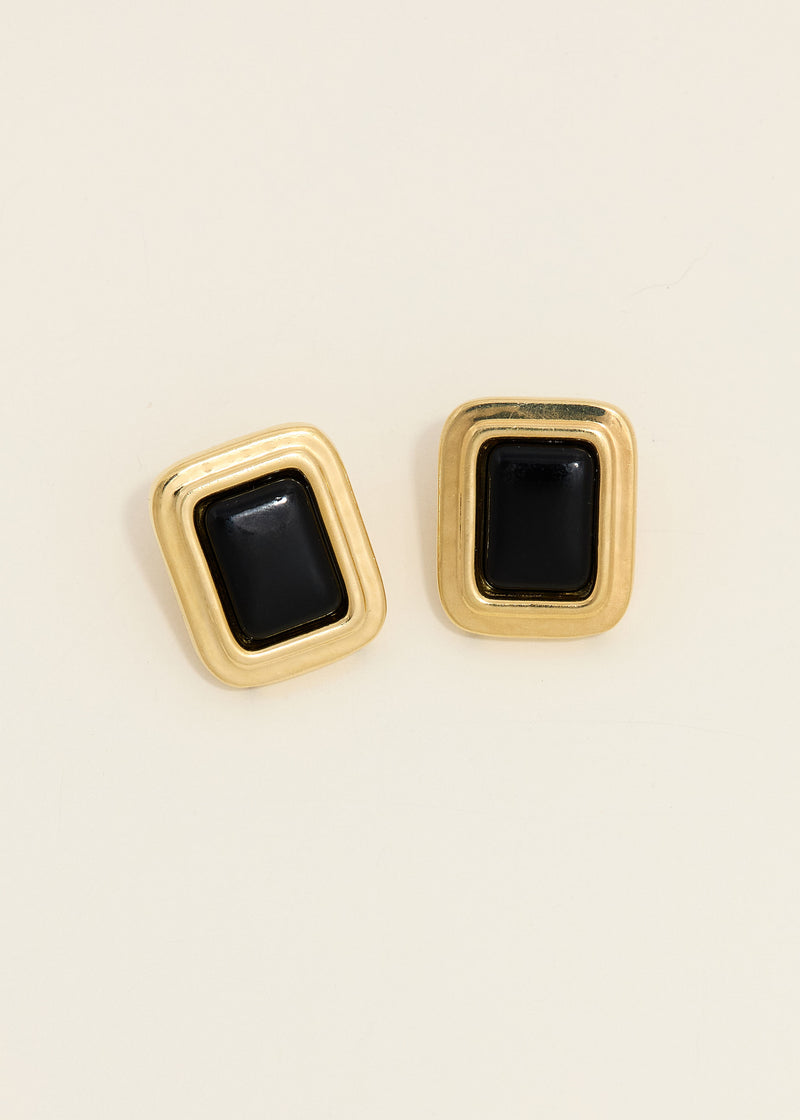 Deco Noir Earrings