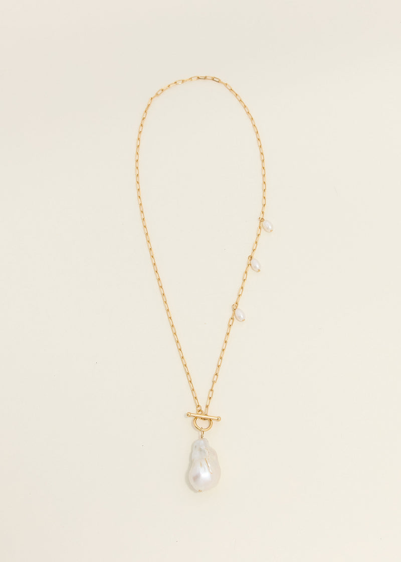 Iris Pearl Necklace