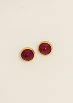 Ruby Stud Earrings