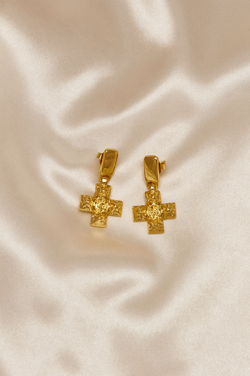 Cross Earrings