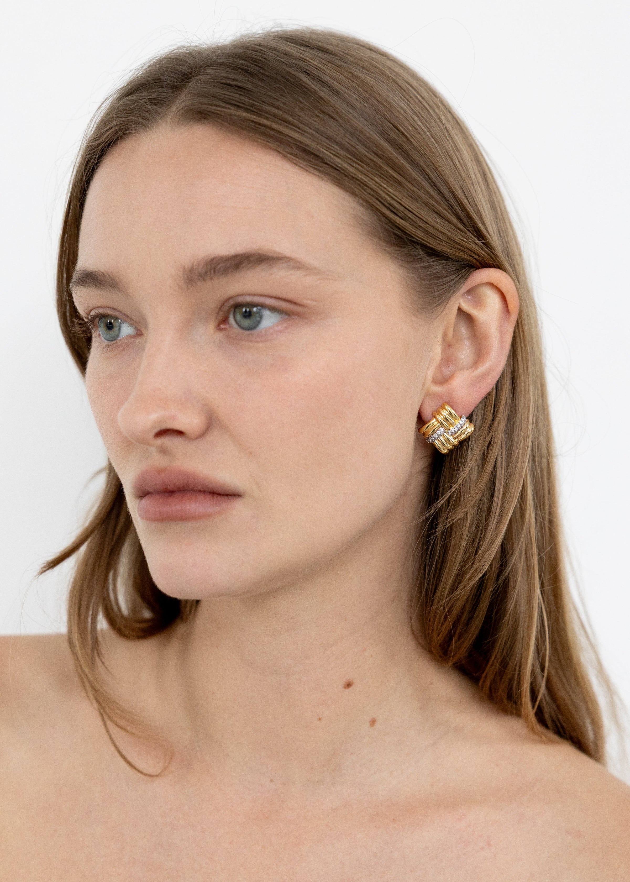 Woven Design Earrings