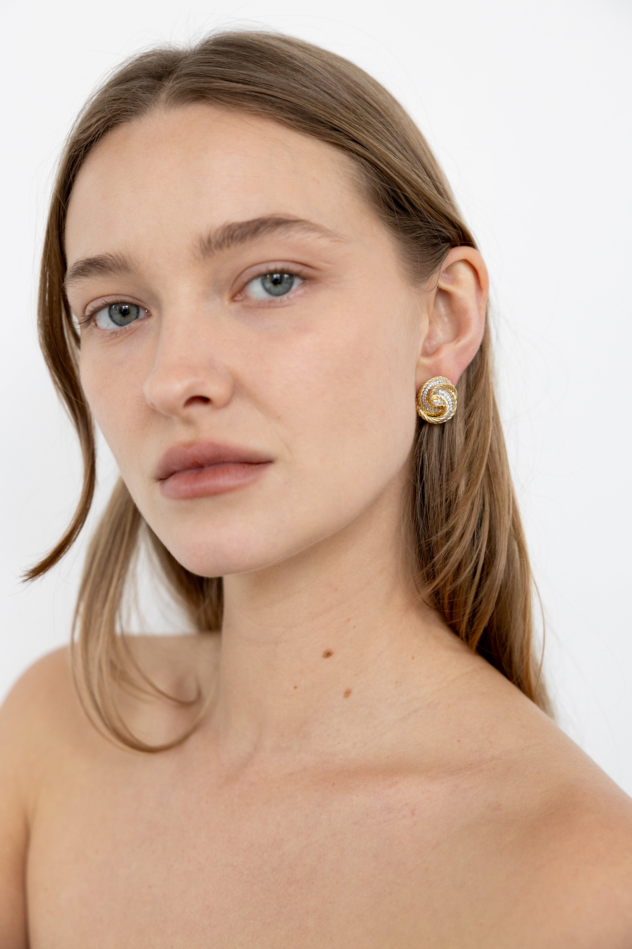 Marquise Swirl Earrings