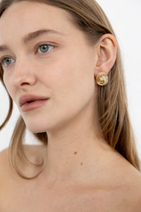 Marquise Swirl Earrings