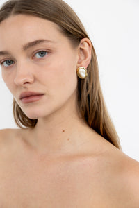 Organic Pearl Earrings