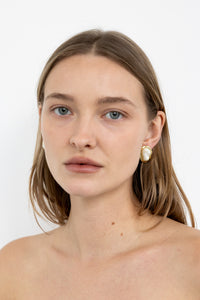 Organic Pearl Earrings