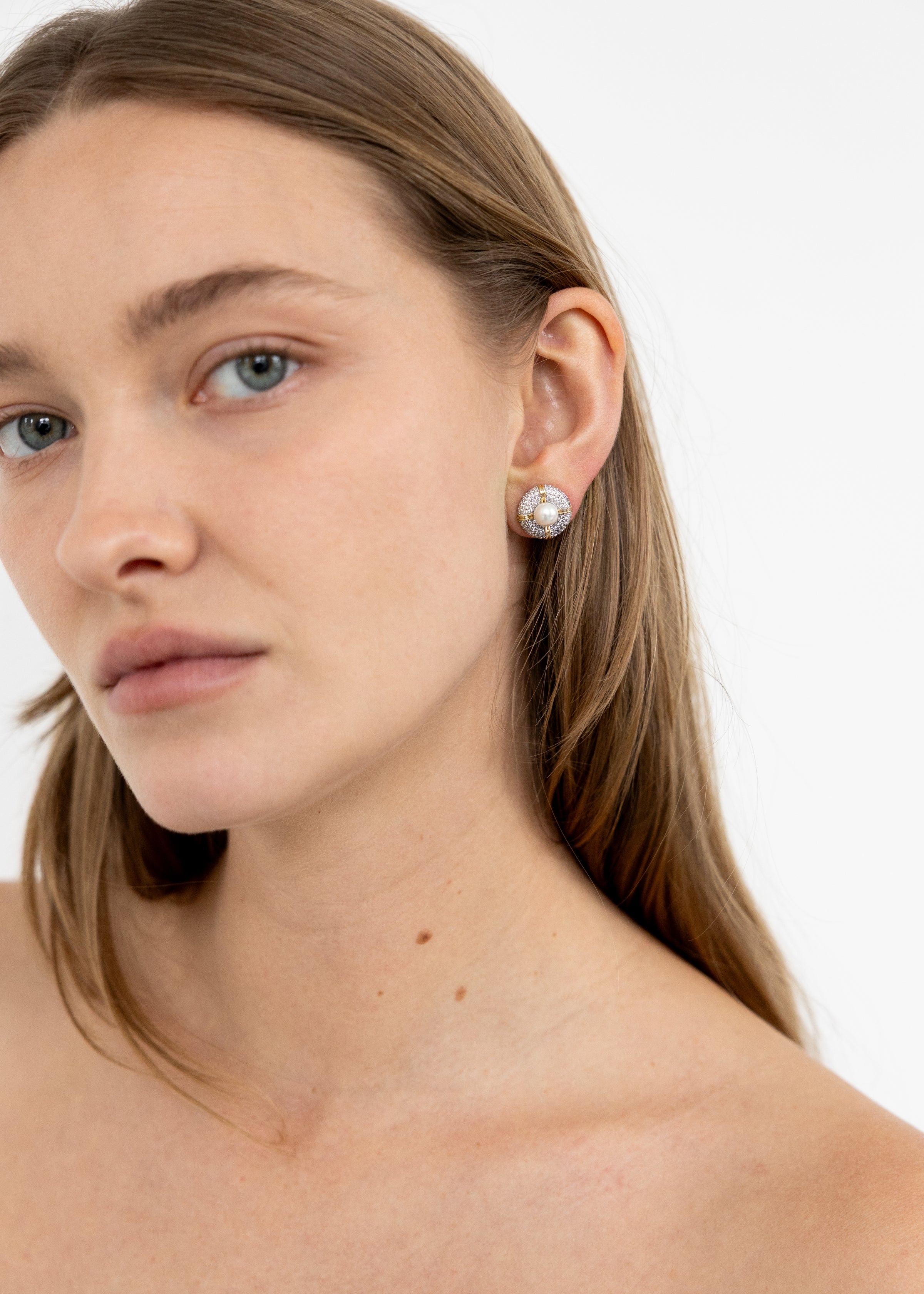 Luminous Pearl Studs