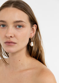 Baroque Pearl Drop Earrings