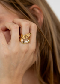 Twist Wave Ring