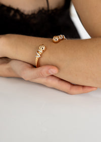 Rose Gold Twist Cuff