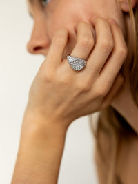 Luminous Pavé Signet