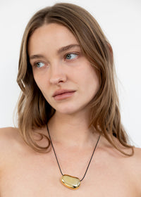 Modern Organic Pendant Necklace