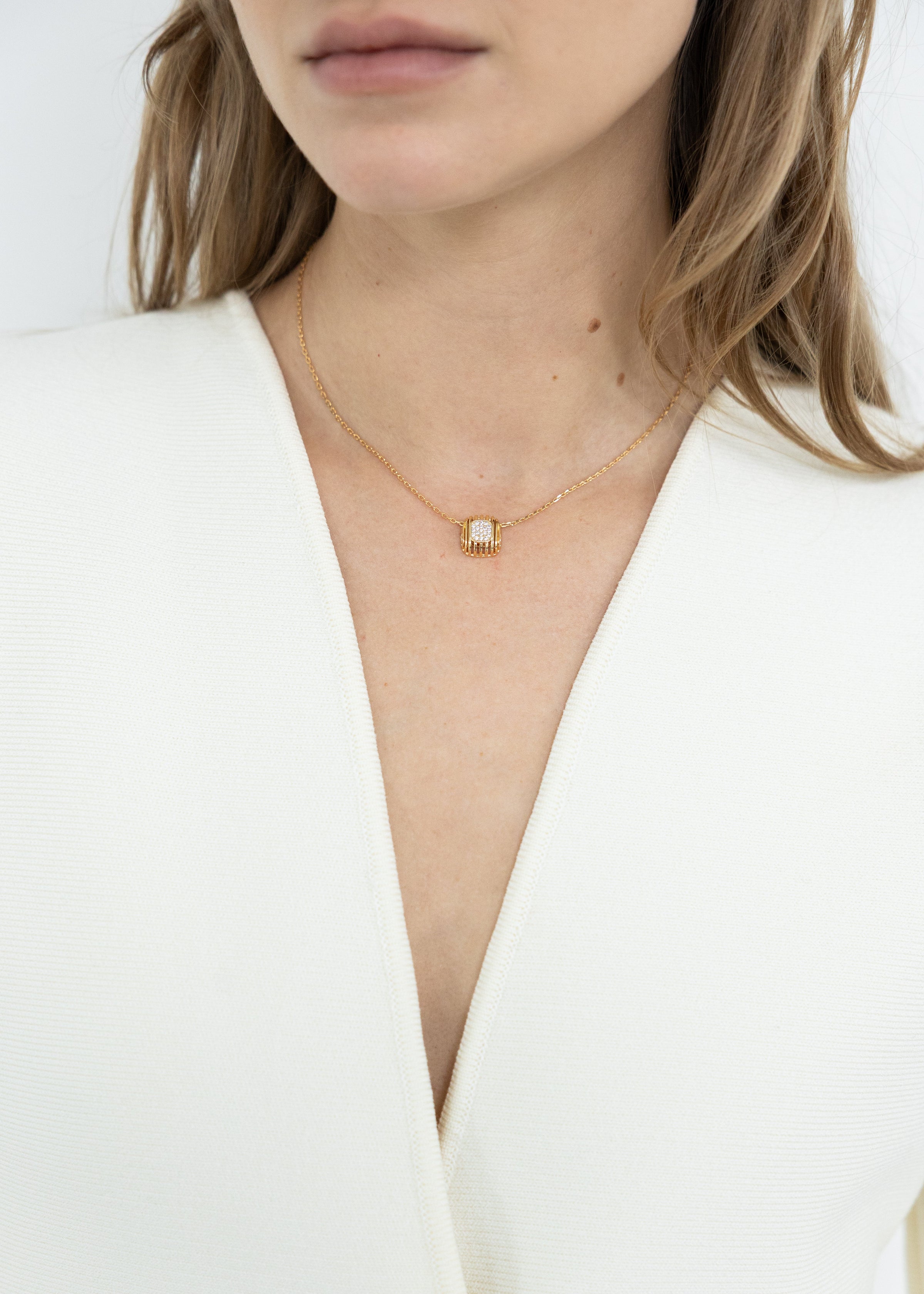 Timeless Gold Pendant Necklace