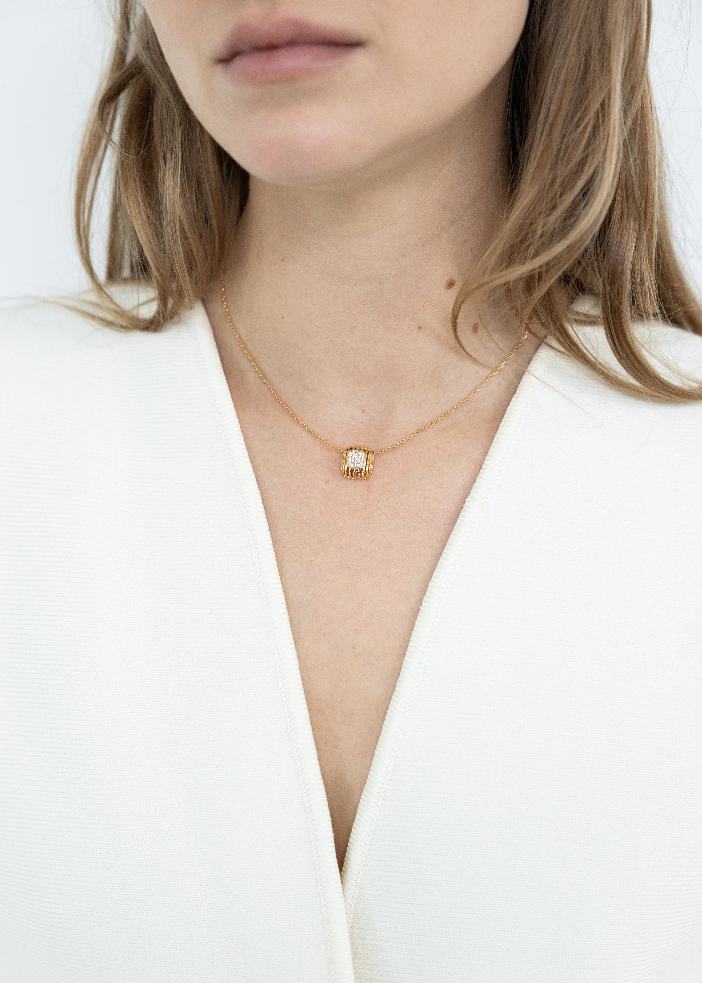 Timeless Gold Pendant Necklace