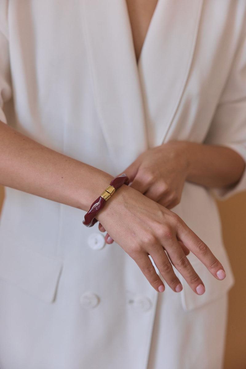 Luna Resin Bangle