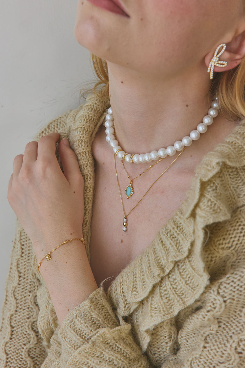 Matilda Pearl Necklace