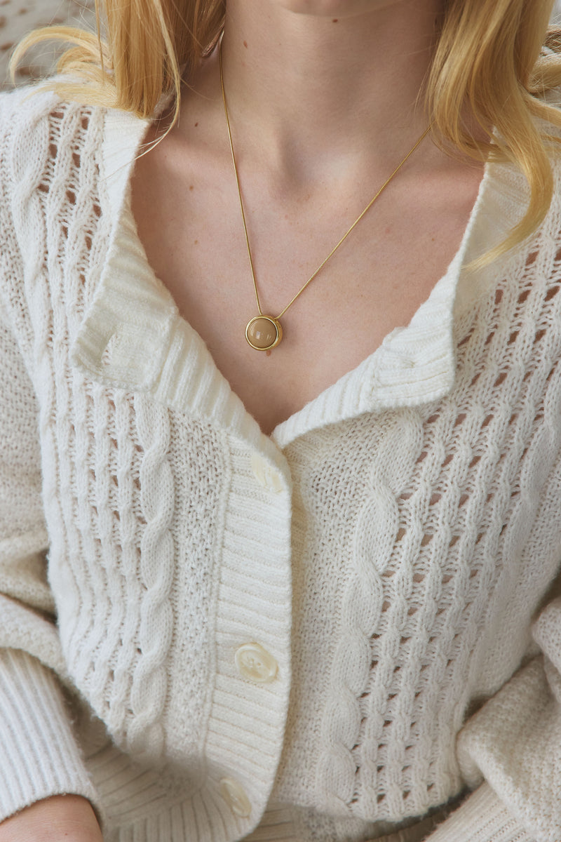 Golden Serenity Necklace