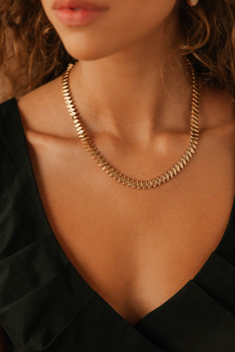 Statement Gold Necklace