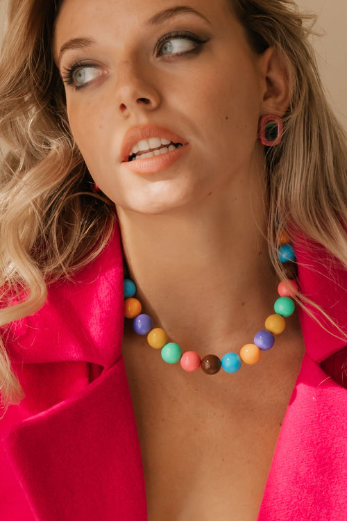 Colourful Ball Necklace