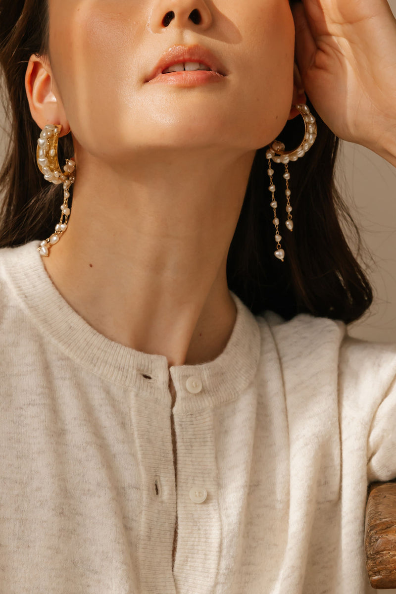 Janessa Pearl Earrings