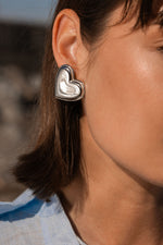 Delia Heart Earrings